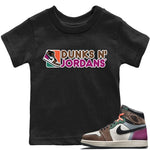 Jordan 1 Hand Crafted Sneaker Match Tees Dunks N Jordans Sneaker Tees Jordan 1 Hand Crafted Sneaker Release Tees Kids Shirts