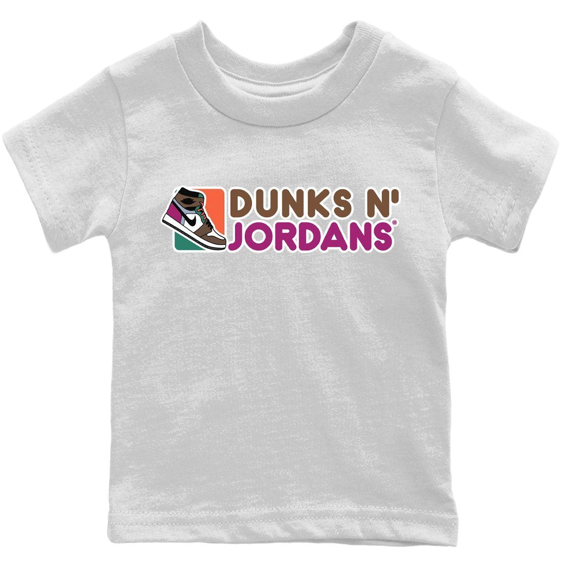 Jordan 1 Hand Crafted Sneaker Match Tees Dunks N Jordans Sneaker Tees Jordan 1 Hand Crafted Sneaker Release Tees Kids Shirts