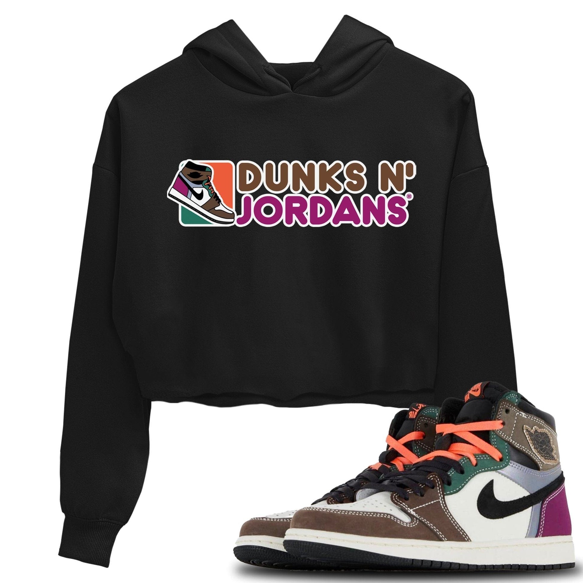 Jordan 1 Hand Crafted Sneaker Match Tees Dunks N Jordans Sneaker Tees Jordan 1 Hand Crafted Sneaker Release Tees Women's Shirts