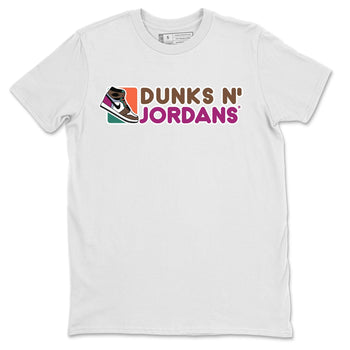 Jordan 1 Hand Crafted Sneaker Match Tees Dunks N Jordans Sneaker Tees Jordan 1 Hand Crafted Sneaker Release Tees Unisex Shirts