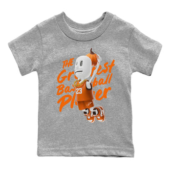 Air Jordan 1 Starfish shirt to match jordans Dunkshot Boy sneaker tees AJ1Starfish SNRT Sneaker Release Tees Baby Toddler Heather Grey 2 T-Shirt Halloween Custumes