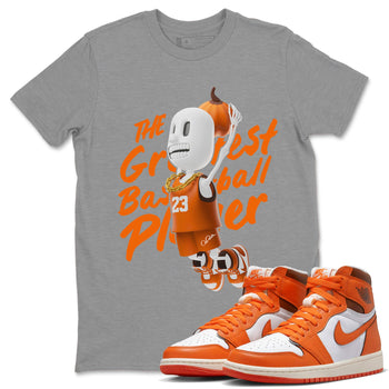 Air Jordan 1 Starfish shirt to match jordans Dunkshot Boy sneaker tees AJ1Starfish SNRT Sneaker Release Tees Unisex Heather Grey 1 T-Shirt Halloween Custumes