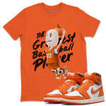 Air Jordan 1 Starfish shirt to match jordans Dunkshot Boy sneaker tees AJ1Starfish SNRT Sneaker Release Tees Unisex Orange 1 T-Shirt Halloween Custumes