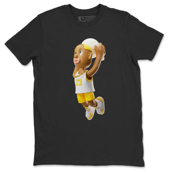 Air Jordan 11 Yellow Python Sneaker Match Tees Dunkshot Boy Sneaker Tees AJ11 Yellow Python Sneaker Release Tees Unisex Shirts Black 2