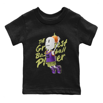 Air Jordan 4 Canyon Purple shirt to match jordans Dunkshot Boy sneaker tees AJ4 Canyon Purple SNRT Sneaker Release Tees Baby Toddler Black 2 T-Shirt, Halloween tshirt