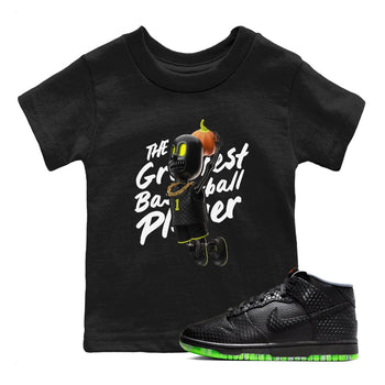 Dunk Mid Premium shirt to match jordans Dunkshot Boy sneaker tees Halloween Night NikeDunk Halloween SNRT Sneaker Release Tees Baby Toddler Black 1 T-Shirt