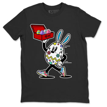 Dunk Easter Candy Sneaker Match Tees Easter Egg Hunter Sneaker Tees Holiday Easter T-Shirt Sneaker Release Tees Unisex Shirts Black 2