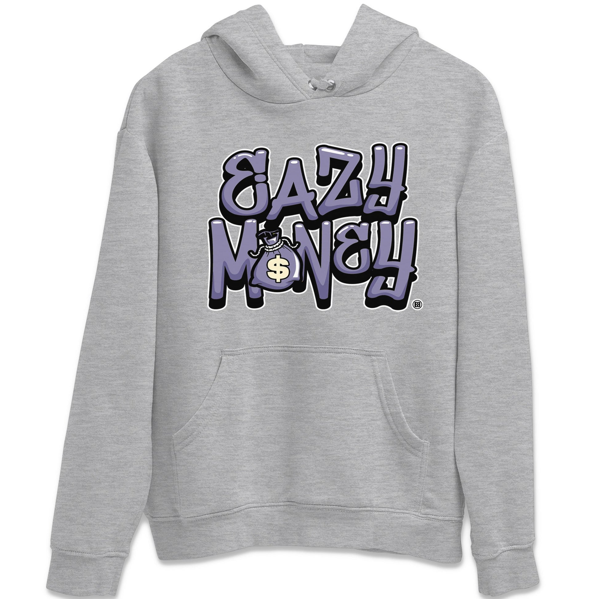 Air Jordan 5 Indigo Haze Sneaker Match Tees Easy Money 5s Indigo Haze Tee Sneaker Release Tees Unisex Shirts Heather Grey 2