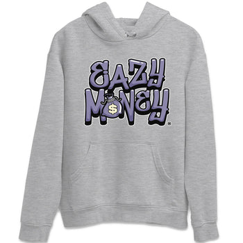 Air Jordan 5 Indigo Haze Sneaker Match Tees Easy Money 5s Indigo Haze Tee Sneaker Release Tees Unisex Shirts Heather Grey 2
