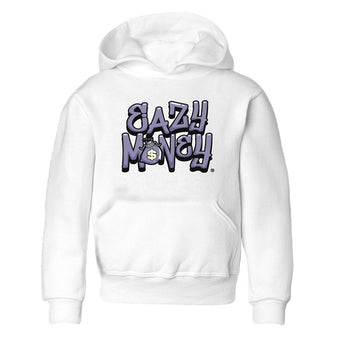 Air Jordan 5 Indigo Haze Sneaker Match Tees Easy Money 5s Indigo Haze Tee Sneaker Release Tees Kids Shirts White 2