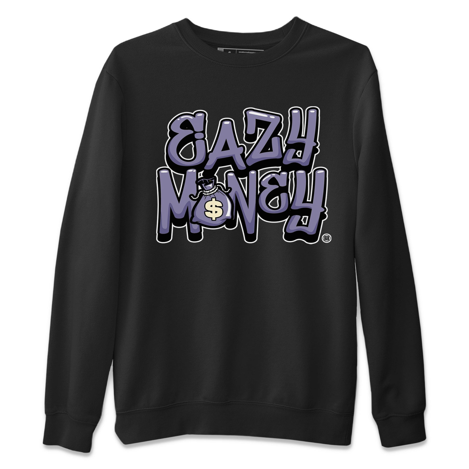 Air Jordan 5 Indigo Haze Sneaker Match Tees Easy Money 5s Indigo Haze Tee Sneaker Release Tees Unisex Shirts Black 2