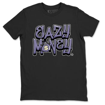 Air Jordan 5 Indigo Haze Sneaker Match Tees Easy Money 5s Indigo Haze Tee Sneaker Release Tees Unisex Shirts Black 2
