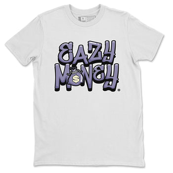 Air Jordan 5 Indigo Haze Sneaker Match Tees Easy Money 5s Indigo Haze Tee Sneaker Release Tees Unisex Shirts White 2