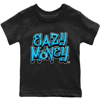 Jordan 1 Powder Blue Sneaker Match Tees Easy Money Sneaker Tees Jordan 1 Powder Blue Sneaker Release Tees Kids Shirts