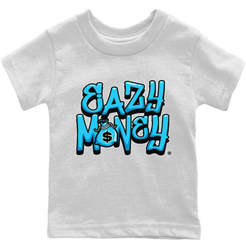 Jordan 1 Powder Blue Sneaker Match Tees Easy Money Sneaker Tees Jordan 1 Powder Blue Sneaker Release Tees Kids Shirts