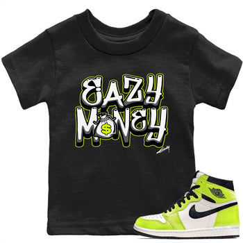 Jordan 1 Visionaire Sneaker Match Tees Easy Money Sneaker Tees Jordan 1 Visionaire Sneaker Release Tees Kids Shirts