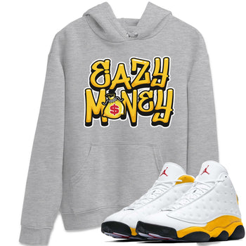 Jordan 13 Del Sol Sneaker Match Tees Easy Money Sneaker Tees Jordan 13 Del Sol Sneaker Release Tees Unisex Shirts