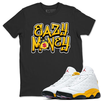 Jordan 13 Del Sol Sneaker Match Tees Easy Money Sneaker Tees Jordan 13 Del Sol Sneaker Release Tees Unisex Shirts