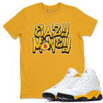 Jordan 13 Del Sol Sneaker Match Tees Easy Money Sneaker Tees Jordan 13 Del Sol Sneaker Release Tees Unisex Shirts