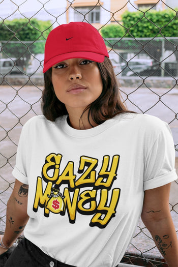 Jordan 13 Del Sol Sneaker Match Tees Easy Money Sneaker Tees Jordan 13 Del Sol Sneaker Release Tees Unisex Shirts