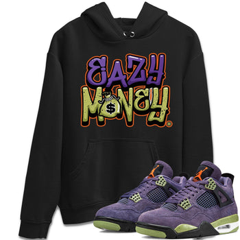 Jordan 4 Canyon Purple Sneaker Match Tees Easy Money Sneaker Tees Jordan 4 Canyon Purple Sneaker Release Tees Unisex Shirts