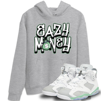 Jordan 6 Mint Foam Sneaker Match Tees Easy Money Sneaker Tees Jordan 6 Mint Foam Sneaker Release Tees Unisex Shirts