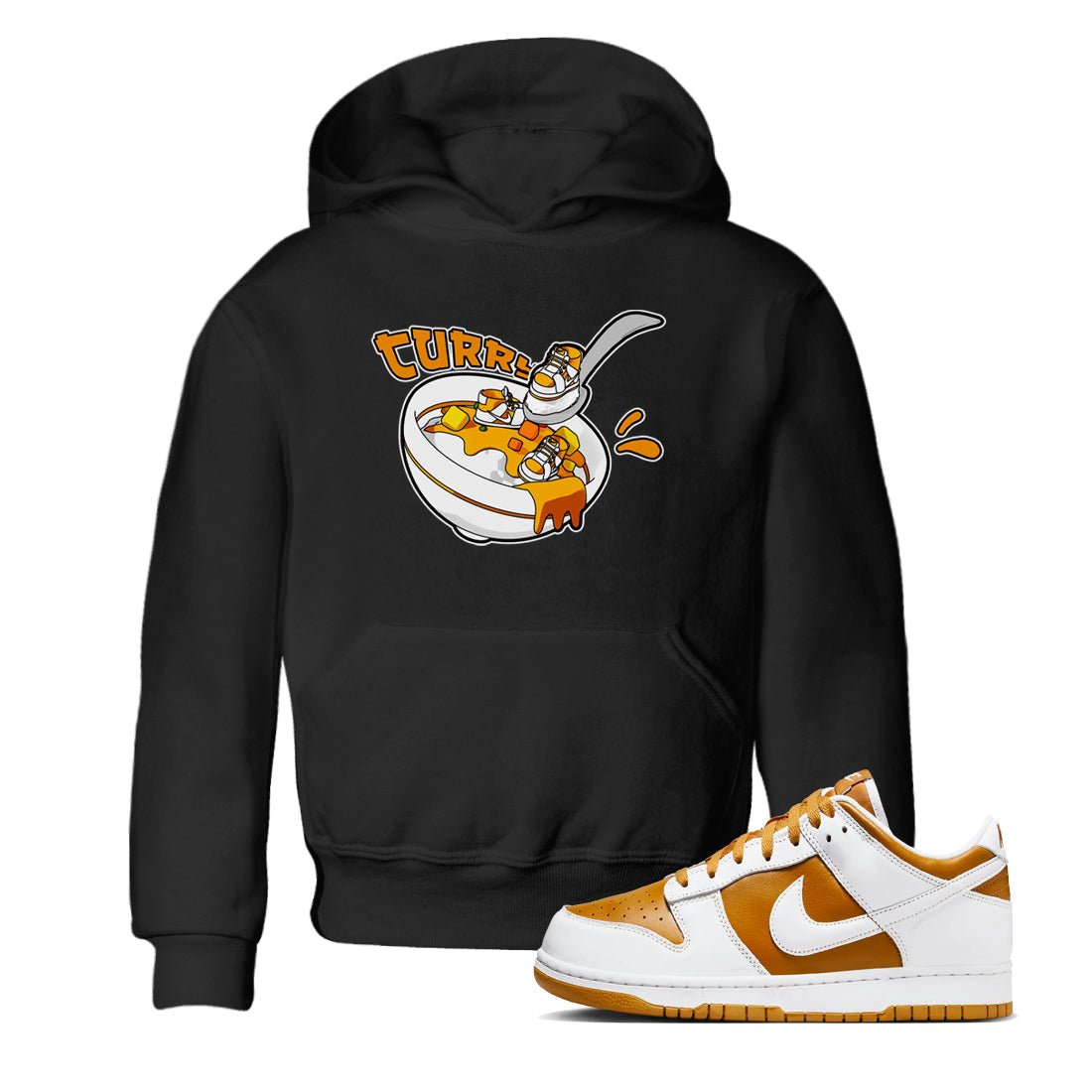 Dunk Dark Curry shirt to match jordans Eat Curry sneaker tees AJ1 Low Dark Curry SNRT sneaker release tees baby toddler Black 1 cotton Shirt