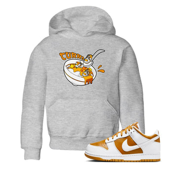 Dunk Dark Curry shirt to match jordans Eat Curry sneaker tees AJ1 Low Dark Curry SNRT sneaker release tees baby toddler Heather Grey 1 cotton Shirt