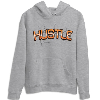 Jordan 1 Electro Orange Sneaker Match Tees Electric Hustle Sneaker Tees Jordan 1 Electro Orange Sneaker Release Tees Unisex Shirts