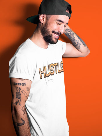 Jordan 1 Electro Orange Sneaker Match Tees Electric Hustle Sneaker Tees Jordan 1 Electro Orange Sneaker Release Tees Unisex Shirts