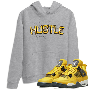 Jordan 4 Lightning Sneaker Match Tees Electric Hustle Sneaker Tees Jordan 4 Lightning Sneaker Release Tees Unisex Shirts