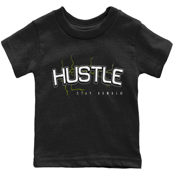 Jordan 1 Visionaire Sneaker Match Tees Electric Hustle Sneaker Tees Jordan 1 Visionaire Sneaker Release Tees Kids Shirts
