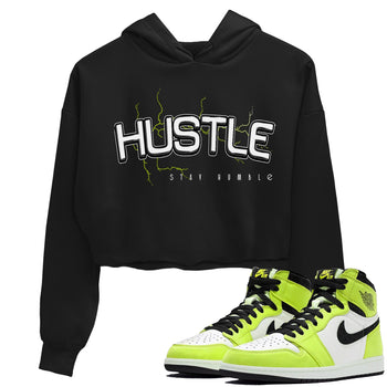 Jordan 1 Visionaire Sneaker Match Tees Electric Hustle Sneaker Tees Jordan 1 Visionaire Sneaker Release Tees Women's Shirts