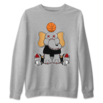 Jordan 3 Black Gold Sneaker Match Tees Elephant Doll Sneaker Tees Jordan 3 Black Gold Sneaker Release Tees Unisex Shirts