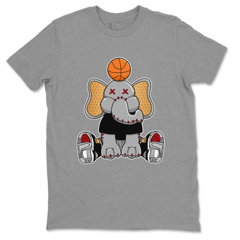Jordan 3 Black Gold Sneaker Match Tees Elephant Doll Sneaker Tees Jordan 3 Black Gold Sneaker Release Tees Unisex Shirts