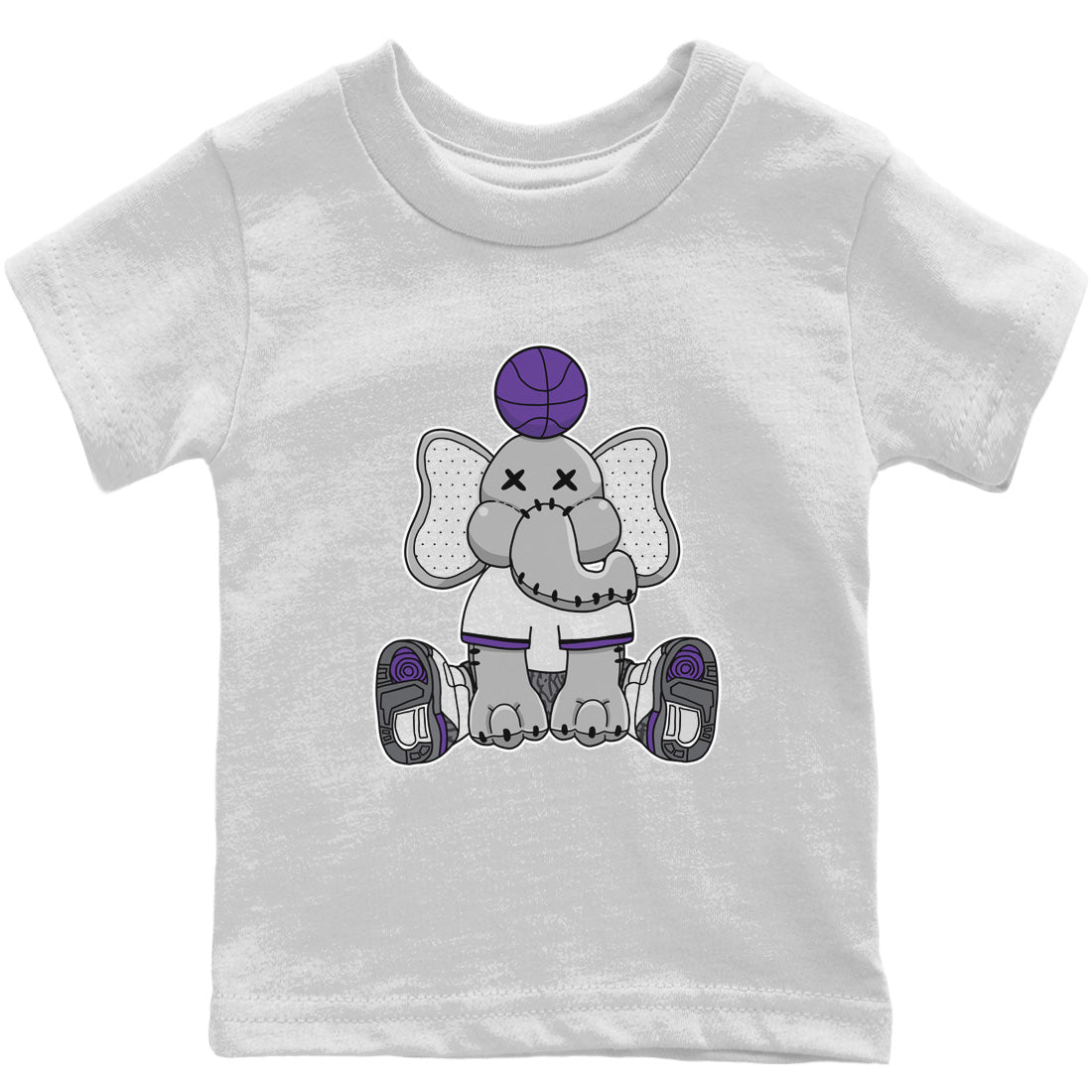 Jordan 3 Dark Iris Sneaker Match Tees Elephant Doll Sneaker Tees Jordan 3 Dark Iris Sneaker Release Tees Kids Shirts