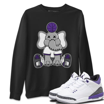Jordan 3 Dark Iris Sneaker Match Tees Elephant Doll Sneaker Tees Jordan 3 Dark Iris Sneaker Release Tees Unisex Shirts