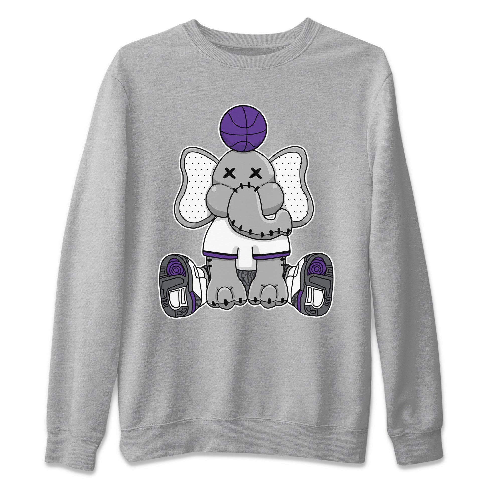 Jordan 3 Dark Iris Sneaker Match Tees Elephant Doll Sneaker Tees Jordan 3 Dark Iris Sneaker Release Tees Unisex Shirts