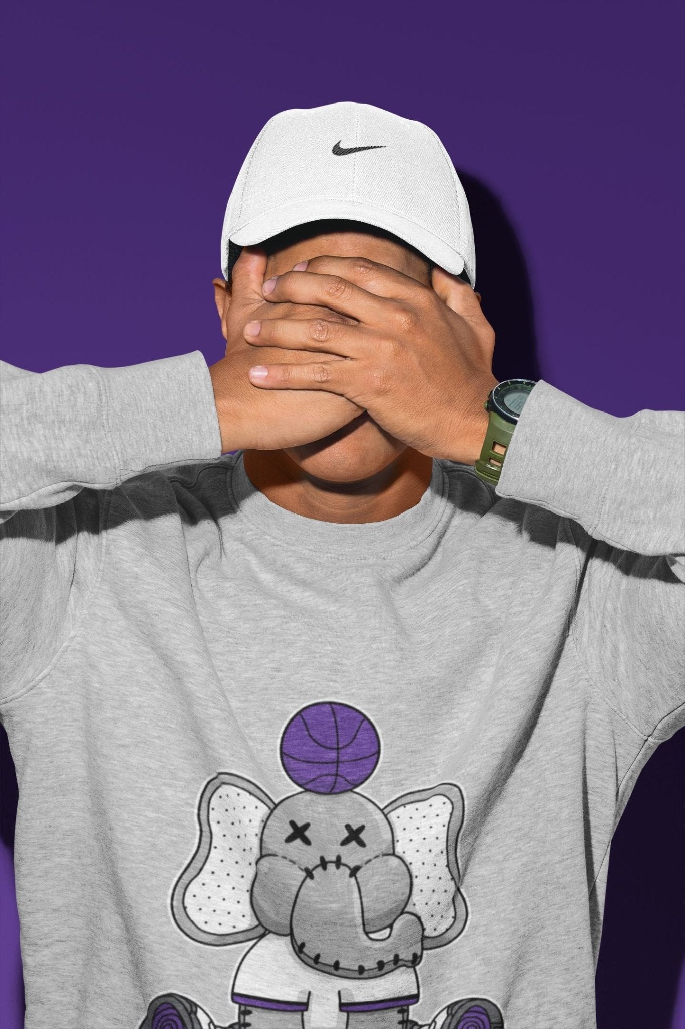 Jordan 3 Dark Iris Sneaker Match Tees Elephant Doll Sneaker Tees Jordan 3 Dark Iris Sneaker Release Tees Unisex Shirts