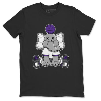 Jordan 3 Dark Iris Sneaker Match Tees Elephant Doll Sneaker Tees Jordan 3 Dark Iris Sneaker Release Tees Unisex Shirts