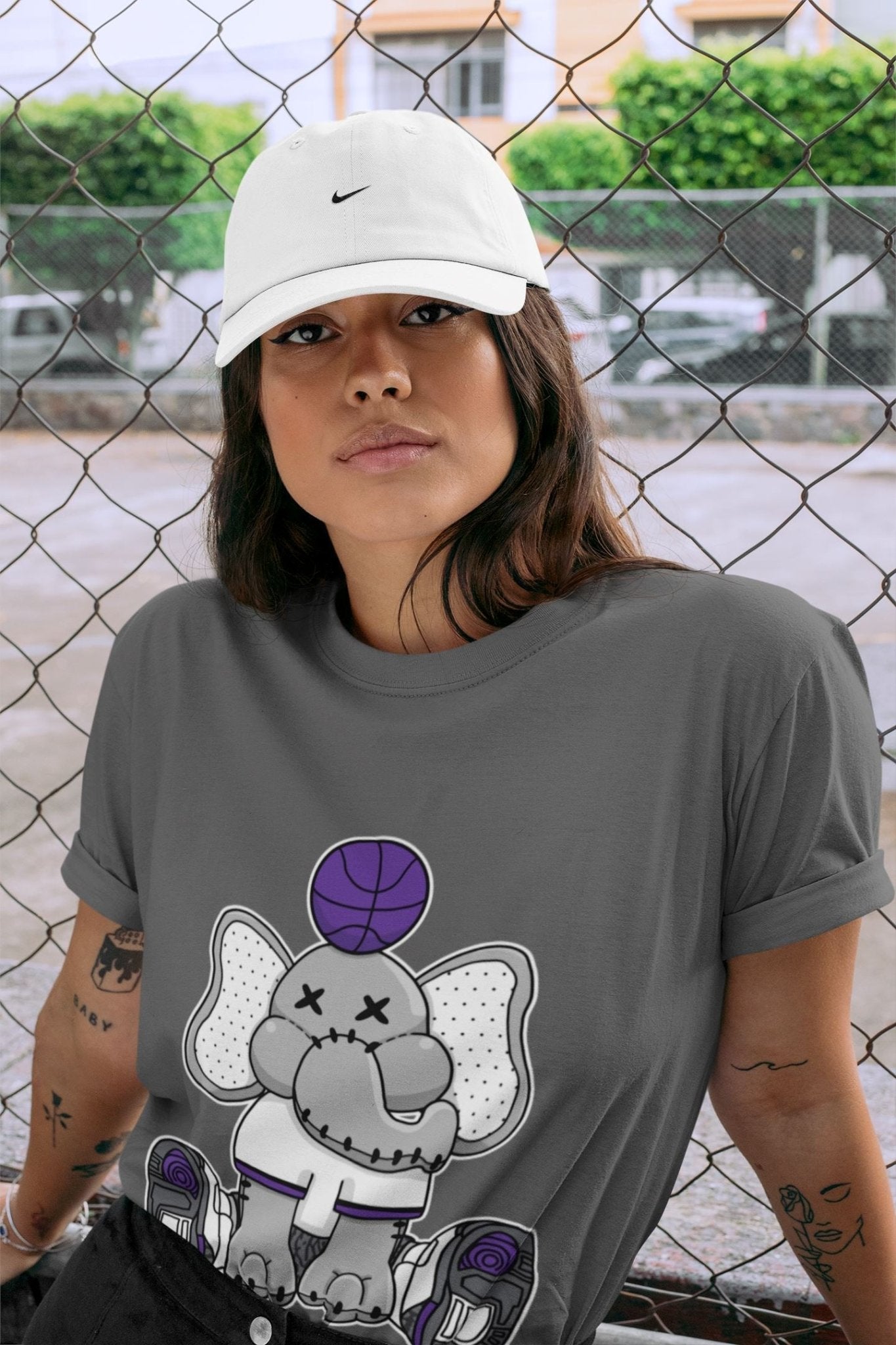 Jordan 3 Dark Iris Sneaker Match Tees Elephant Doll Sneaker Tees Jordan 3 Dark Iris Sneaker Release Tees Unisex Shirts