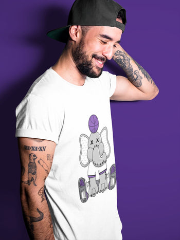 Jordan 3 Dark Iris Sneaker Match Tees Elephant Doll Sneaker Tees Jordan 3 Dark Iris Sneaker Release Tees Unisex Shirts