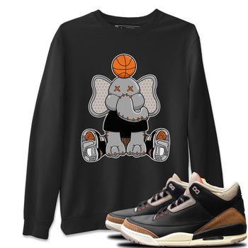 Jordan 3 Desert Elephant Sneaker Match Tees Elephant Doll Sneaker Tees Jordan 3 Desert Elephant Sneaker Release Tees Unisex Shirts