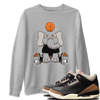 Jordan 3 Desert Elephant Sneaker Match Tees Elephant Doll Sneaker Tees Jordan 3 Desert Elephant Sneaker Release Tees Unisex Shirts
