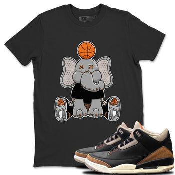 Jordan 3 Desert Elephant Sneaker Match Tees Elephant Doll Sneaker Tees Jordan 3 Desert Elephant Sneaker Release Tees Unisex Shirts