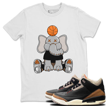 Jordan 3 Desert Elephant Sneaker Match Tees Elephant Doll Sneaker Tees Jordan 3 Desert Elephant Sneaker Release Tees Unisex Shirts