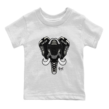Air Jordan 3 Off Noir shirt to match jordans Elephant Symbol sneaker tees Air Jordan 3 Retro Off Noir SNRT Sneaker Tees Baby Toddler White 2 T-Shirt
