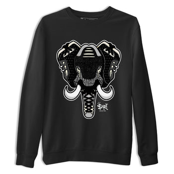 Air Jordan 3 Off Noir shirt to match jordans Elephant Symbol sneaker tees Air Jordan 3 Retro Off Noir SNRT Sneaker Tees Unisex Black 2 T-Shirt