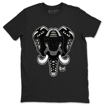 Air Jordan 3 Off Noir shirt to match jordans Elephant Symbol sneaker tees Air Jordan 3 Retro Off Noir SNRT Sneaker Tees Unisex Black 2 T-Shirt