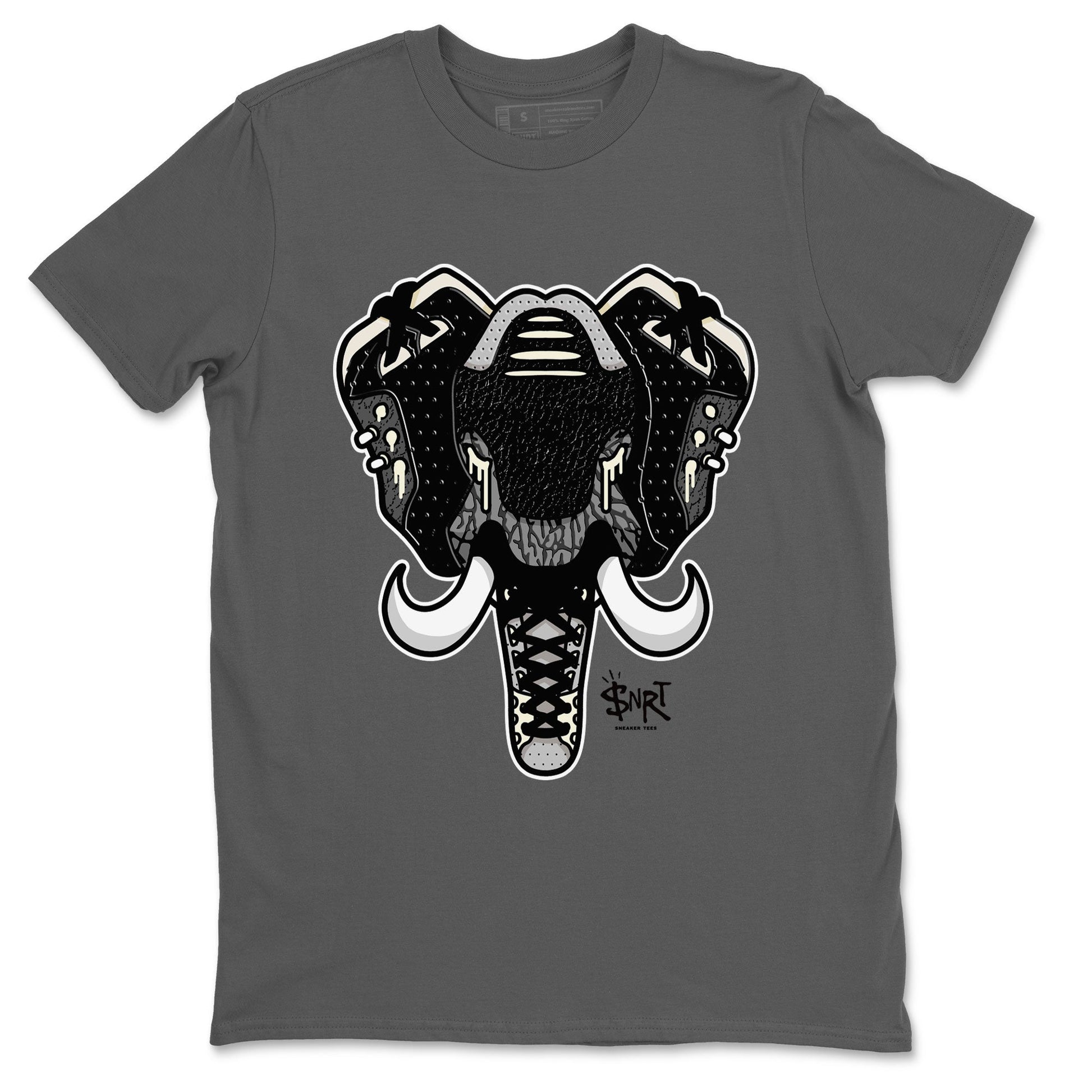Air Jordan 3 Off Noir shirt to match jordans Elephant Symbol sneaker tees Air Jordan 3 Retro Off Noir SNRT Sneaker Tees Unisex Cool Grey 2 T-Shirt